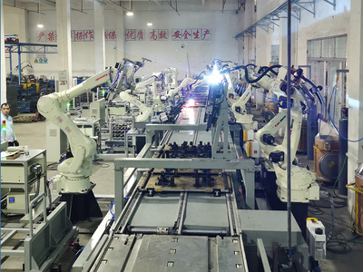 焊接生产线-医疗床